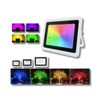 Refletor Led RGB IP68 - 20W, 30W, 50W e 100W